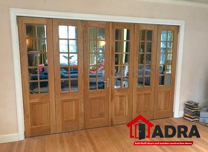 bifold wooden door price list wholesale and economical