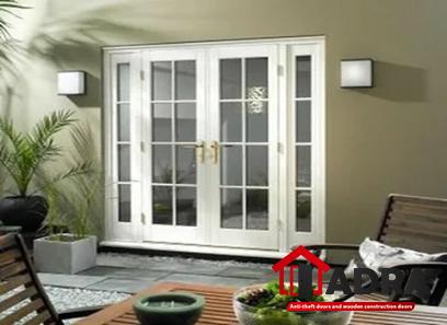 white wooden french doors with complete explanations and familiarization