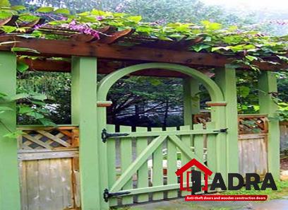 Bulk purchase of outdoor wooden garden gate with the best conditions