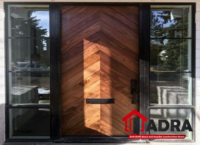 Bulk purchase of raw wood front door with the best conditions