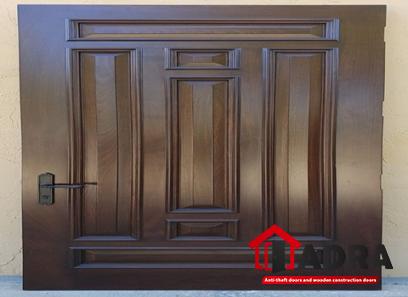 korean wooden door with complete explanations and familiarization