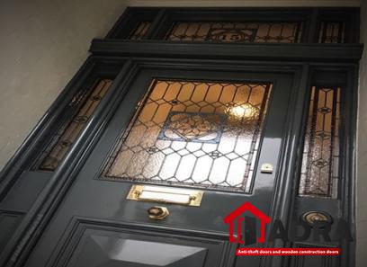 wooden front doors edwardian with complete explanations and familiarization