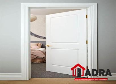 The price of bulk purchase of white wooden bedroom door is cheap and reasonable