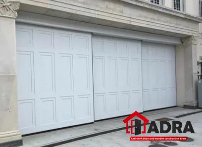 Price and purchase white wooden garage door with complete specifications